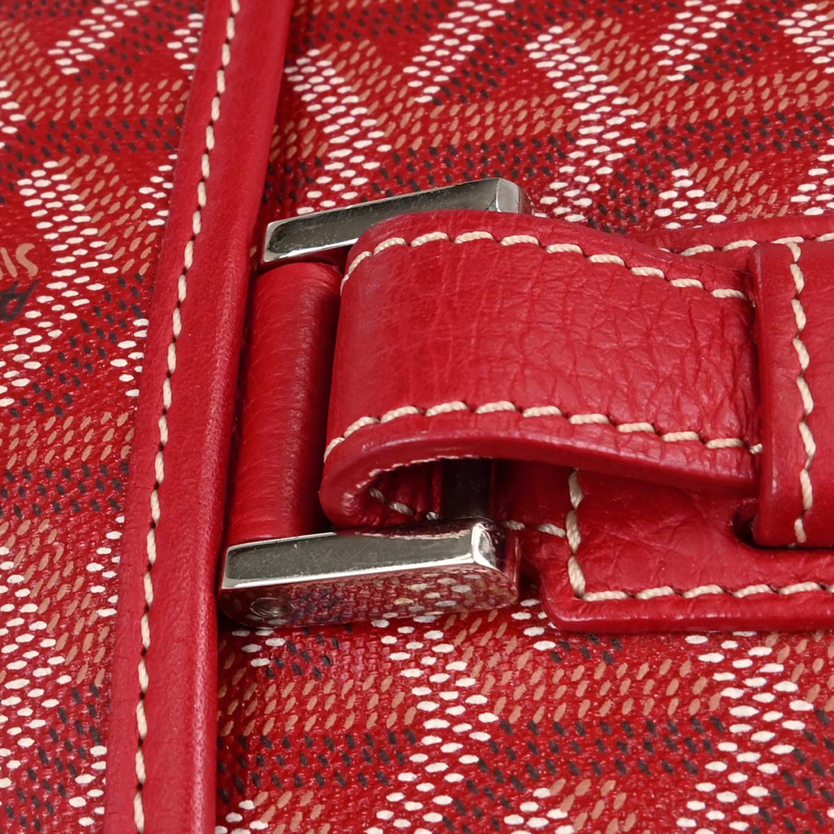 Goyard Red Grand Bleu GM Shoulder Bag