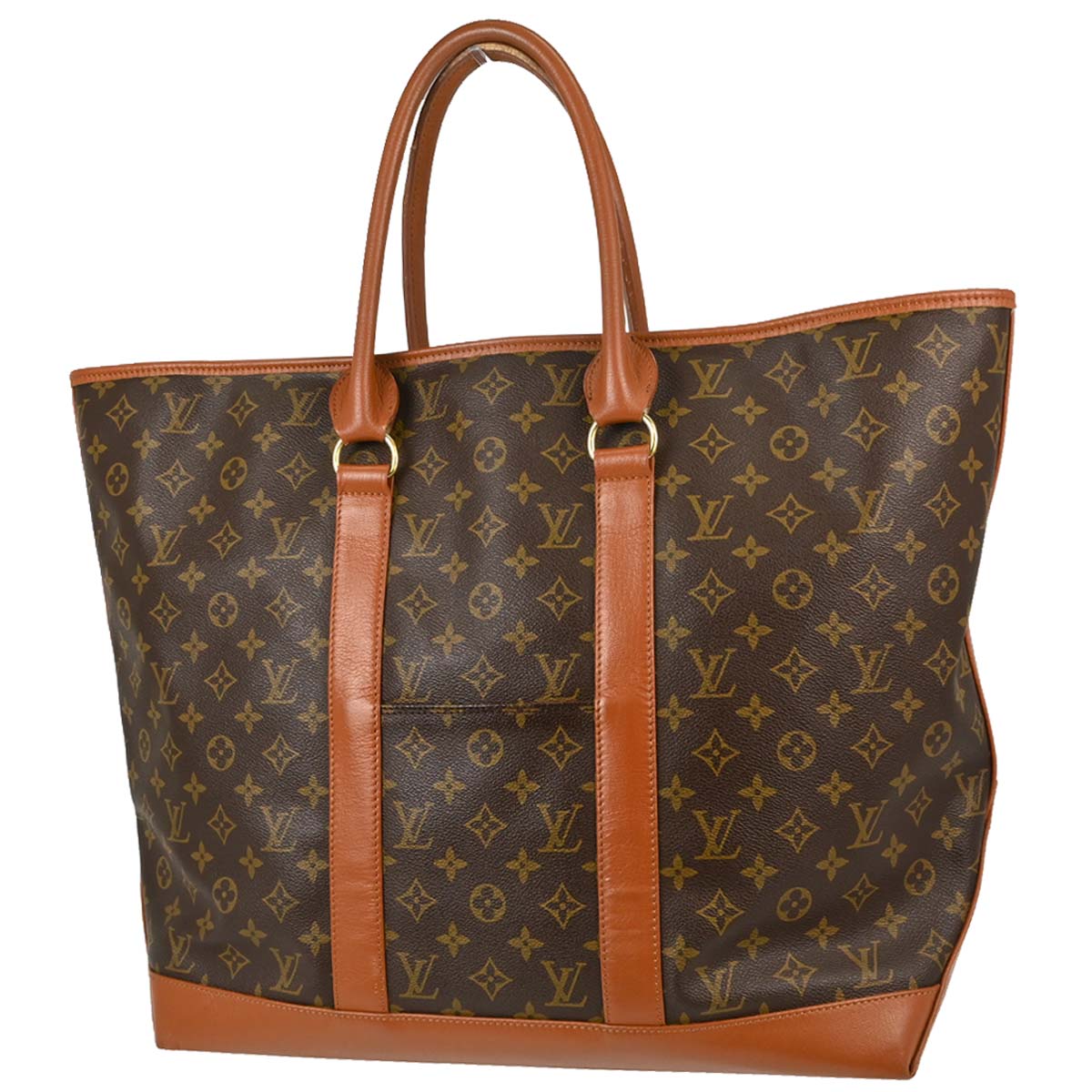 Louis Vuitton Monogram Sac Weekend GM Tote Handbag M42420
