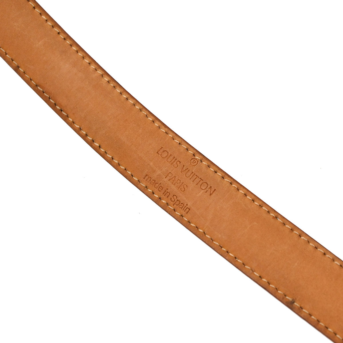 Louis Vuitton White Multicolor Ceinture Belt #70/28 M9272Y