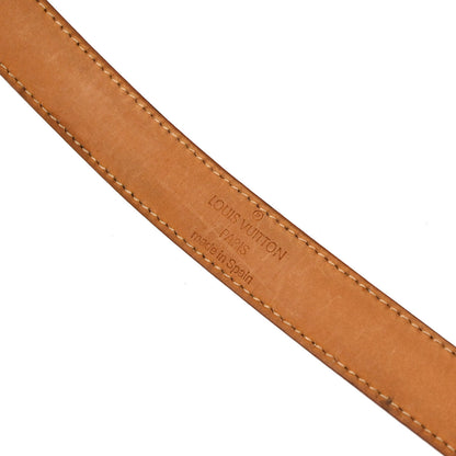 Louis Vuitton White Multicolor Ceinture Belt #70/28 M9272Y