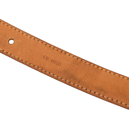 Louis Vuitton White Multicolor Ceinture Belt #70/28 M9272Y