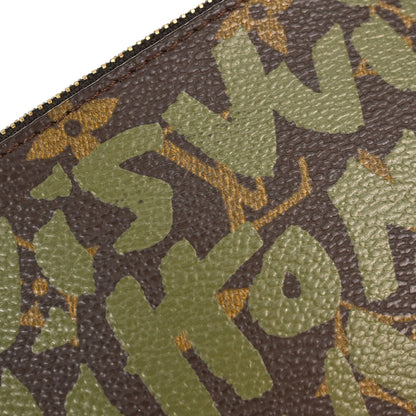 Louis Vuitton khaki Graffiti Pochette Accessoires Handbag M92191