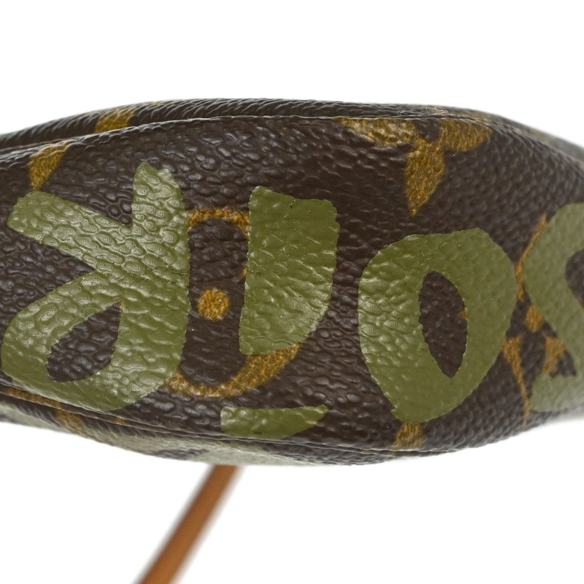 Louis Vuitton khaki Graffiti Pochette Accessoires Handbag M92191