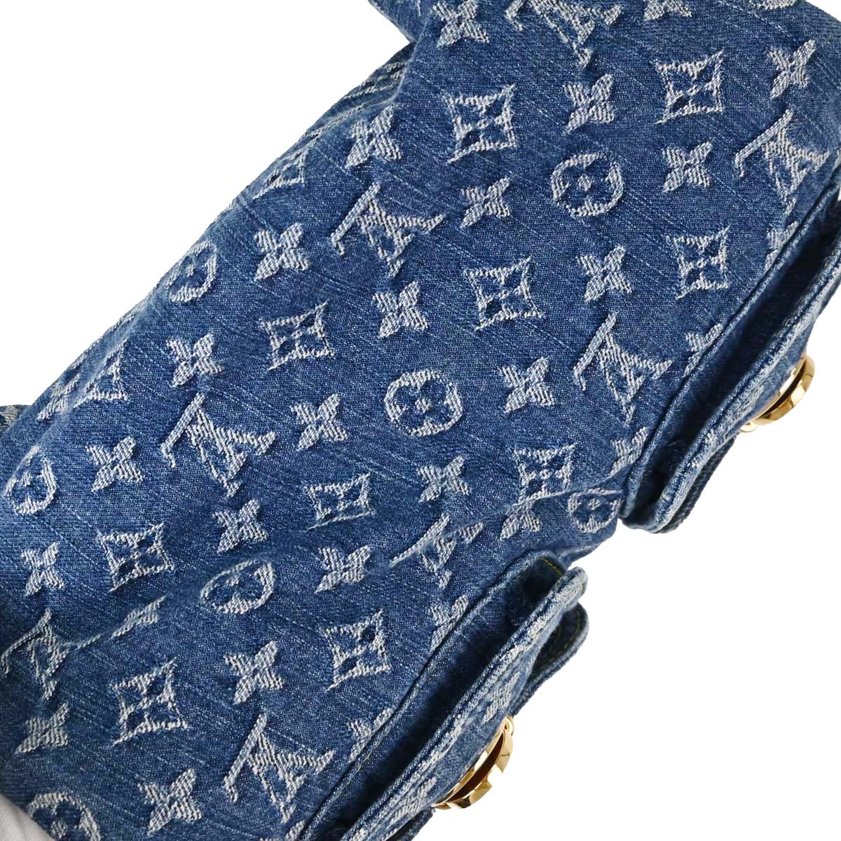Louis Vuitton Blue Monogram Denim Neo Speedy Handbag M95019