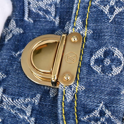 Louis Vuitton Blue Monogram Denim Neo Speedy Handbag M95019