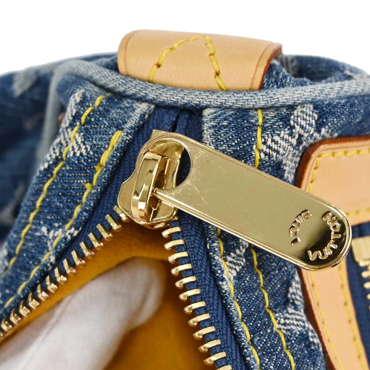 Louis Vuitton Blue Monogram Denim Neo Speedy Handbag M95019