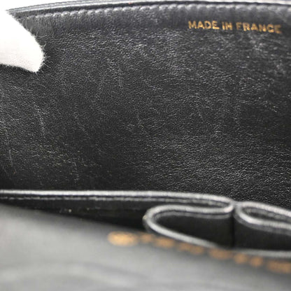 Chanel Black Caviar Skin Medium Classic Double Flap Shoulder Bag