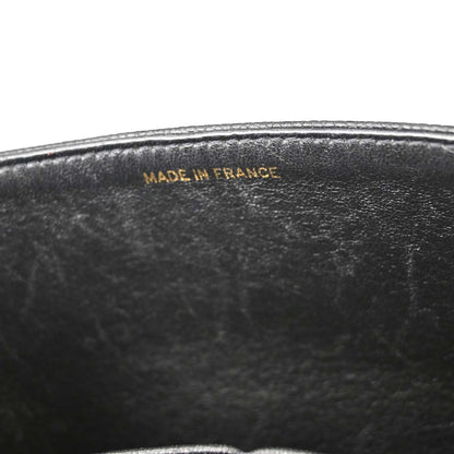 Chanel Black Caviar Skin Medium Classic Double Flap Shoulder Bag