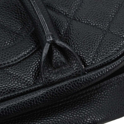 Chanel 2002-2003 Black Caviar Skin Bowling Bag 27