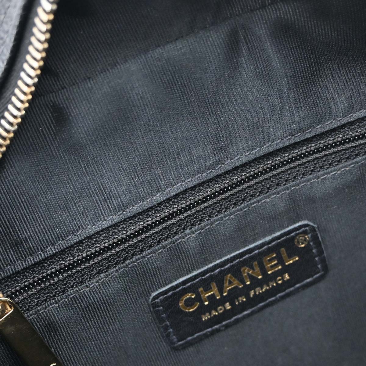 Chanel 2002-2003 Black Caviar Skin Bowling Bag 27