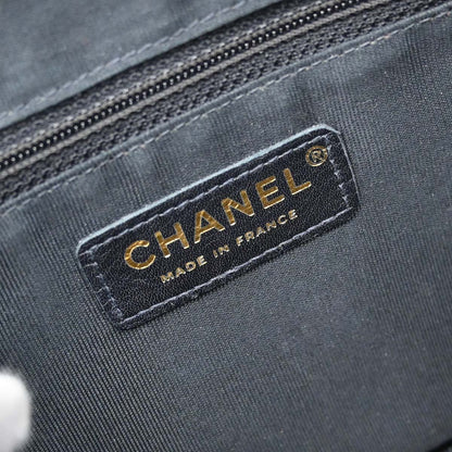 Chanel 2002-2003 Black Caviar Skin Bowling Bag 27