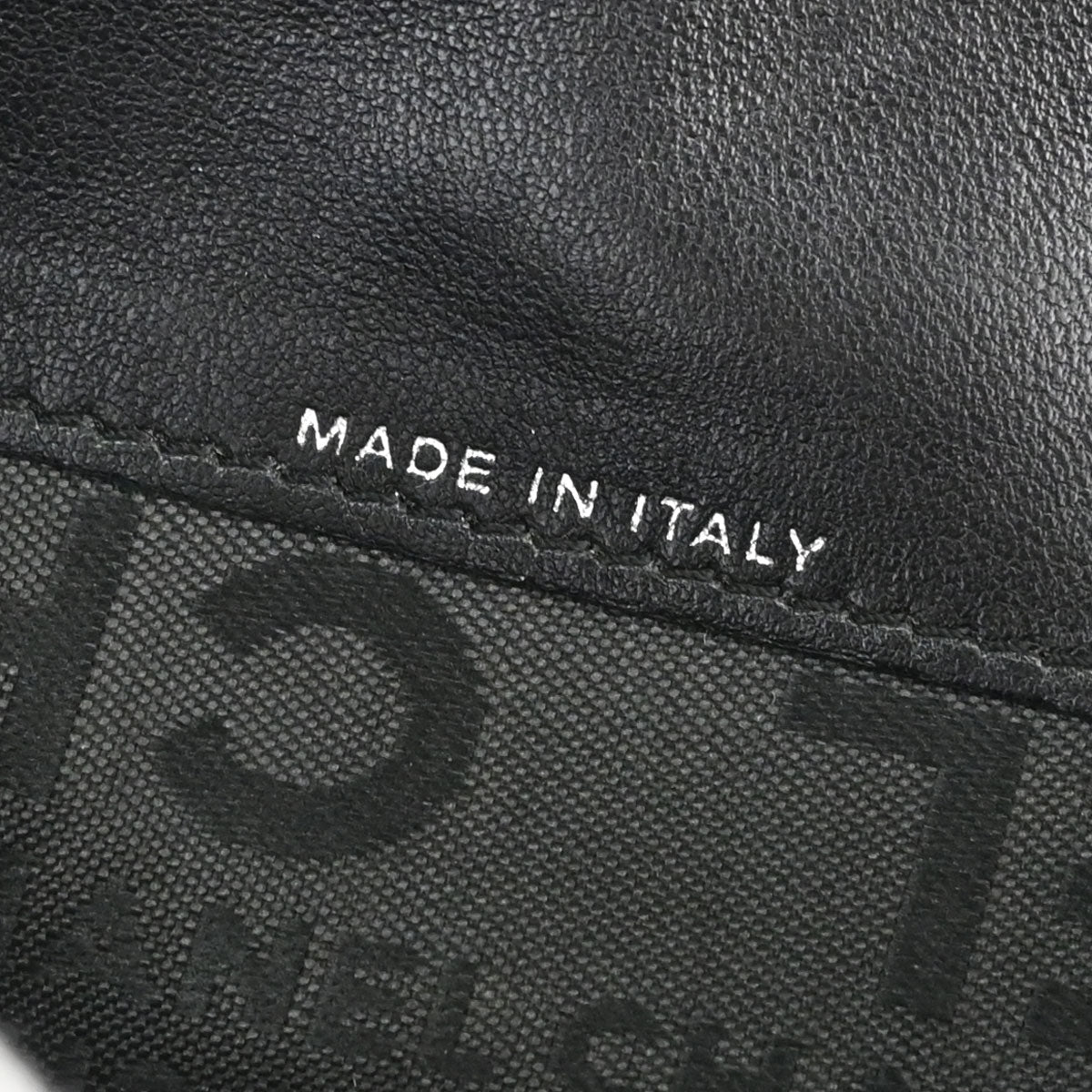 Chanel Black Lambskin Icon Long Bifold Wallet