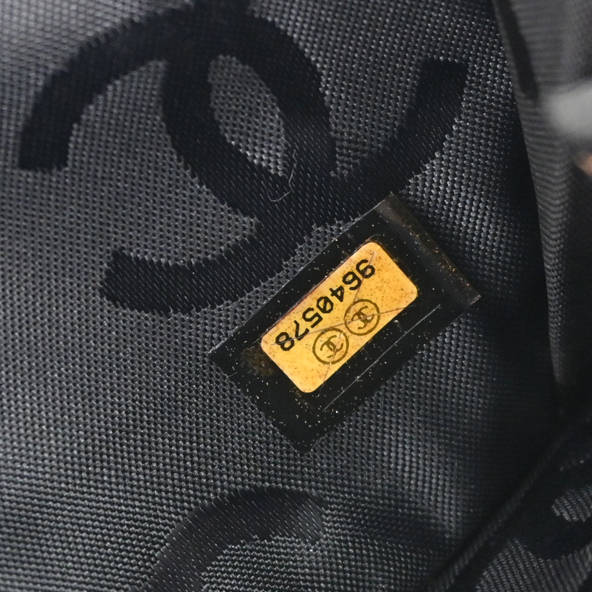 Chanel Black Caviar Skin Zip-around Long Wallet