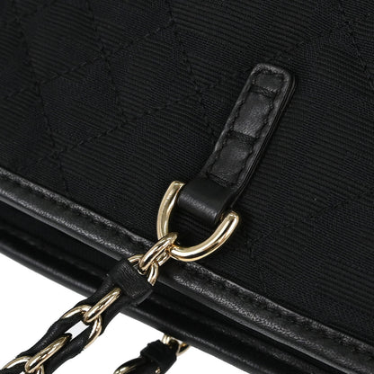 Fendi Black Jacquard Nylon Zucca Tote Handbag