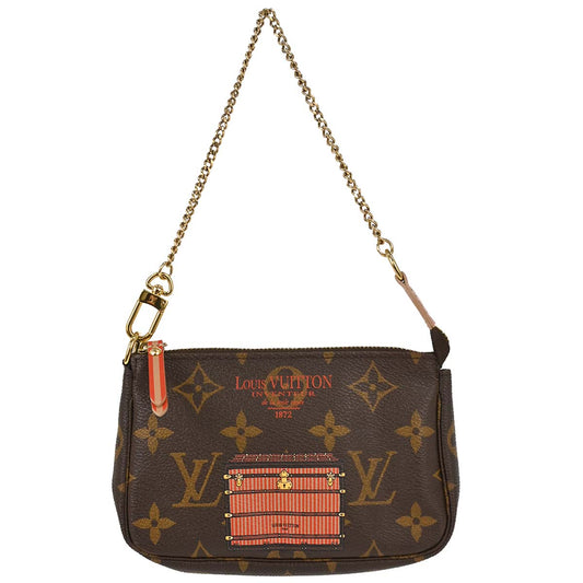 Louis Vuitton Monogram Mini Pochette Accessoires Handbag M60417