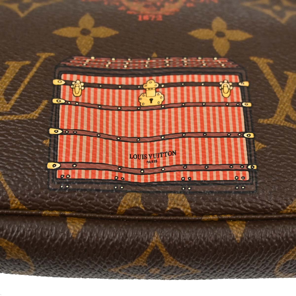 Louis Vuitton Monogram Mini Pochette Accessoires Handbag M60417