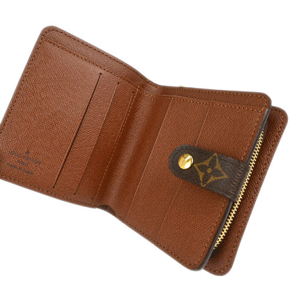 Louis Vuitton Monogram Compact Zip Wallet M61667