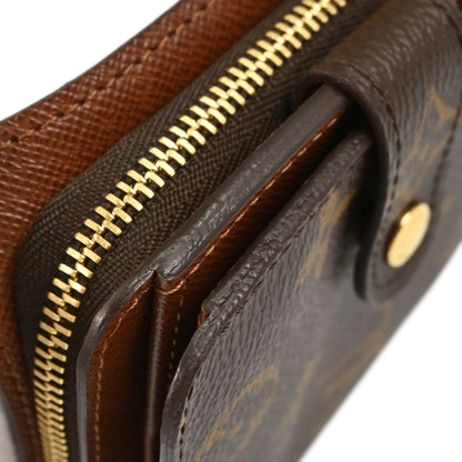 Louis Vuitton Monogram Compact Zip Wallet M61667