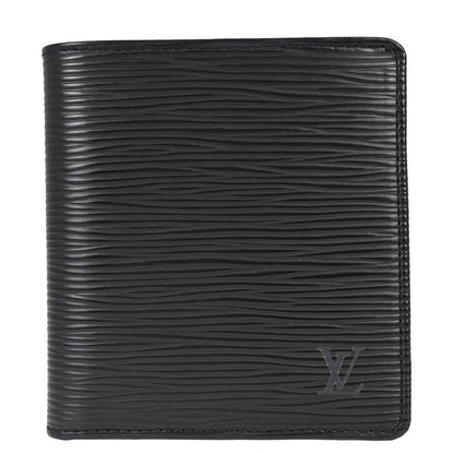 Louis Vuitton Black Porte Billets 6 Cartes Credit Wallet M63312