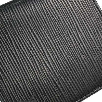 Louis Vuitton Black Porte Billets 6 Cartes Credit Wallet M63312