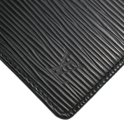 Louis Vuitton Black Porte Billets 6 Cartes Credit Wallet M63312