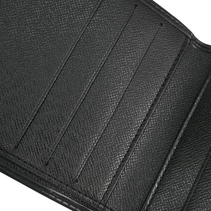 Louis Vuitton Black Porte Billets 6 Cartes Credit Wallet M63312