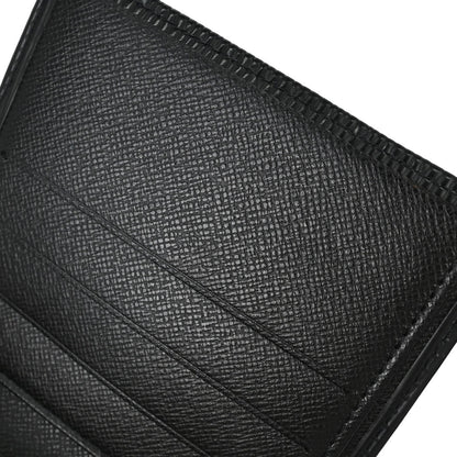 Louis Vuitton Black Porte Billets 6 Cartes Credit Wallet M63312