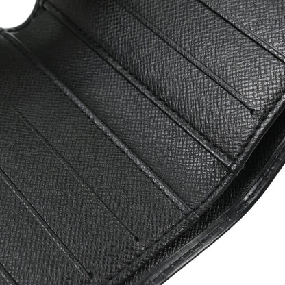 Louis Vuitton Black Porte Billets 6 Cartes Credit Wallet M63312