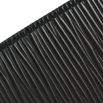 Louis Vuitton Black Porte Billets 6 Cartes Credit Wallet M63312