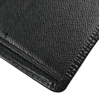 Louis Vuitton Black Porte Billets 6 Cartes Credit Wallet M63312