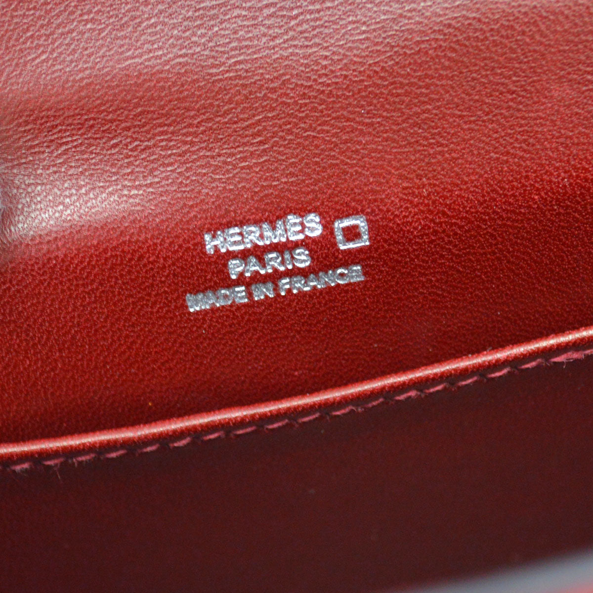 Hermes * Sienne Alligator Kelly Pochette Handbag