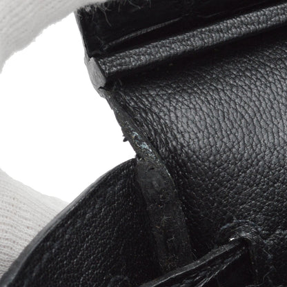 Hermes * Black Matt Niloticus Birkin 25 Handbag