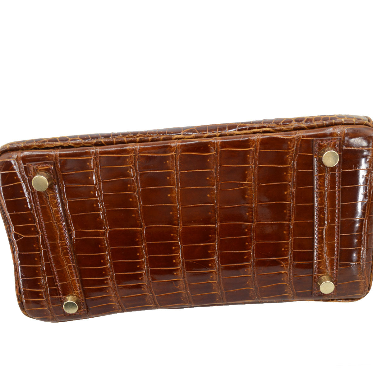 Hermes * Miel Porosus Birkin 25 Handbag