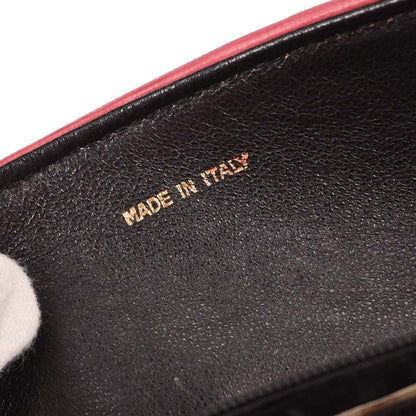Chanel 1989-1991 Pink Lambskin Clover Logo Shoulder Bag