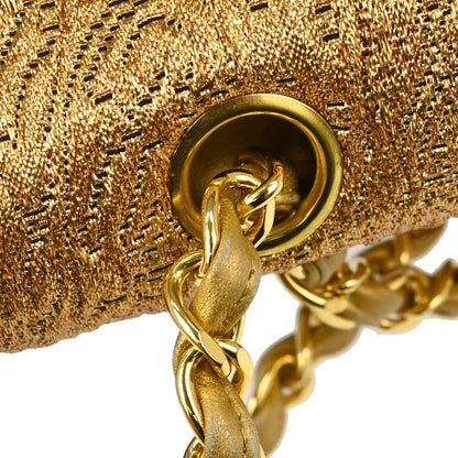 Chanel Gold Byzantine Brocade Small Classic Double Flap Bag