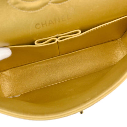 Chanel Gold Byzantine Brocade Small Classic Double Flap Bag