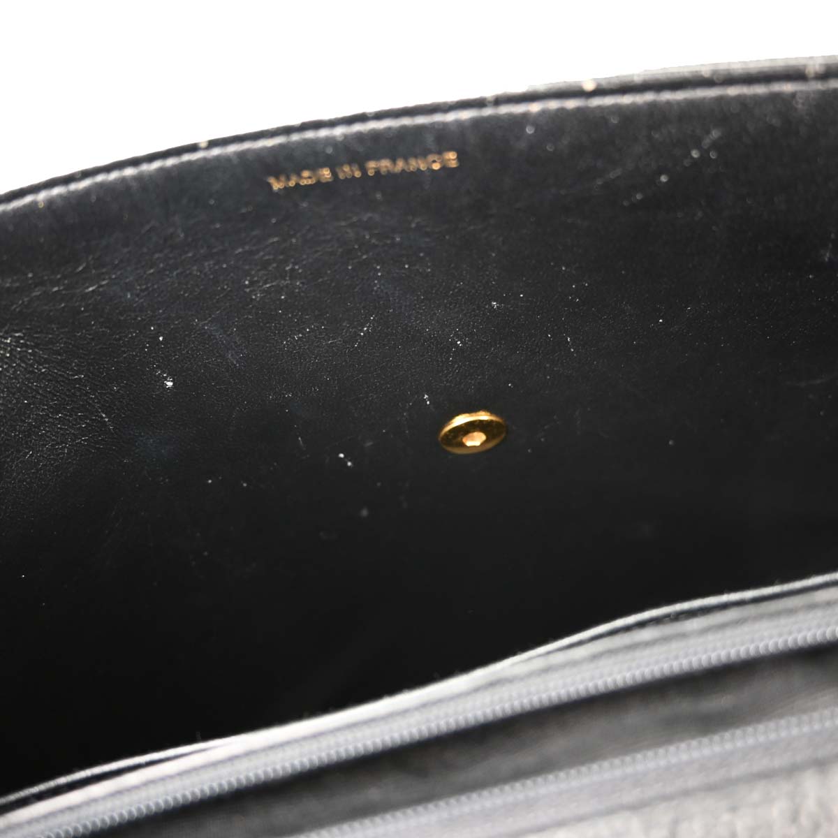 Chanel 1996-1997 Black Caviar Skin Briefcase Business Handbag