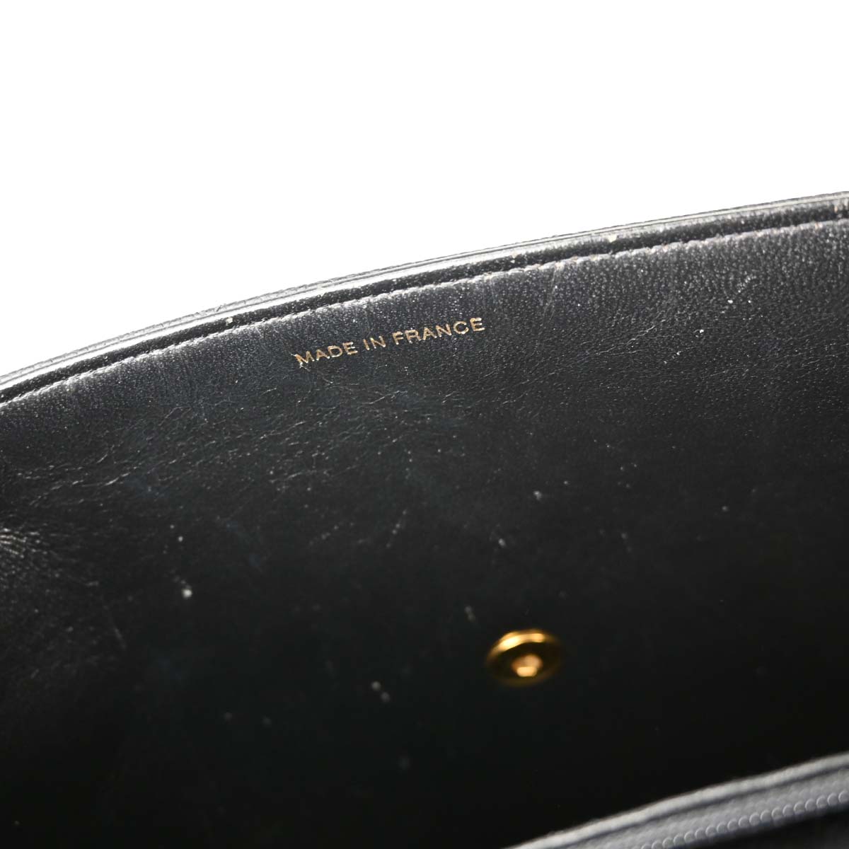 Chanel 1996-1997 Black Caviar Skin Briefcase Business Handbag
