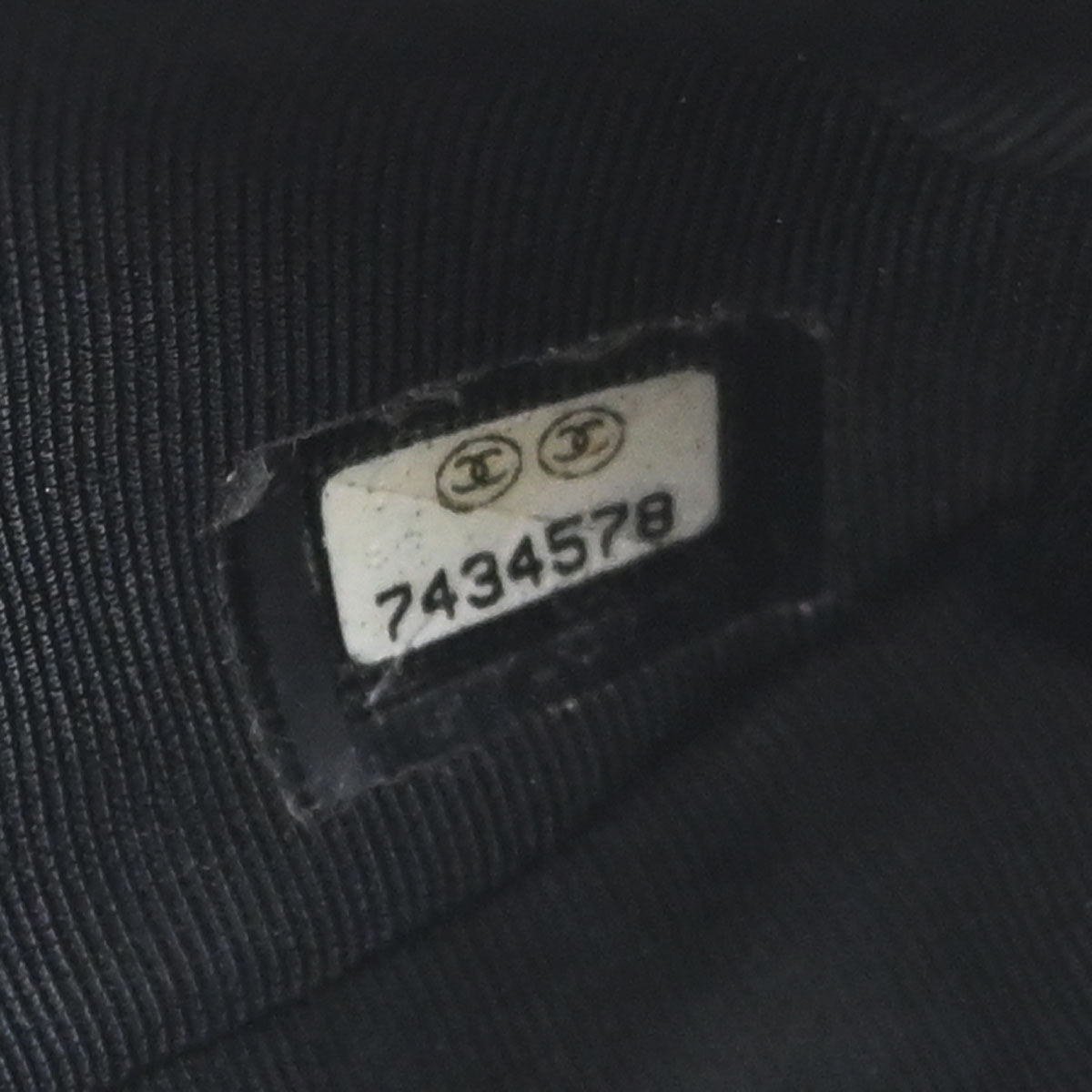 Chanel Black Caviar Skin Handbag