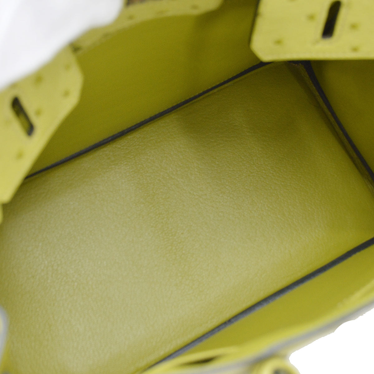 Hermes * Anis Green Ostrich Birkin 25 Handbag
