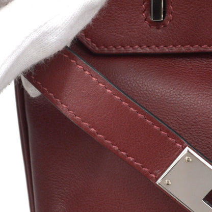 Hermes Rouge H Swift Birkin 30 Handbag