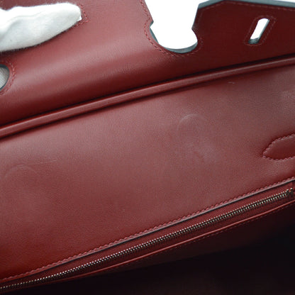 Hermes Rouge H Swift Birkin 30 Handbag