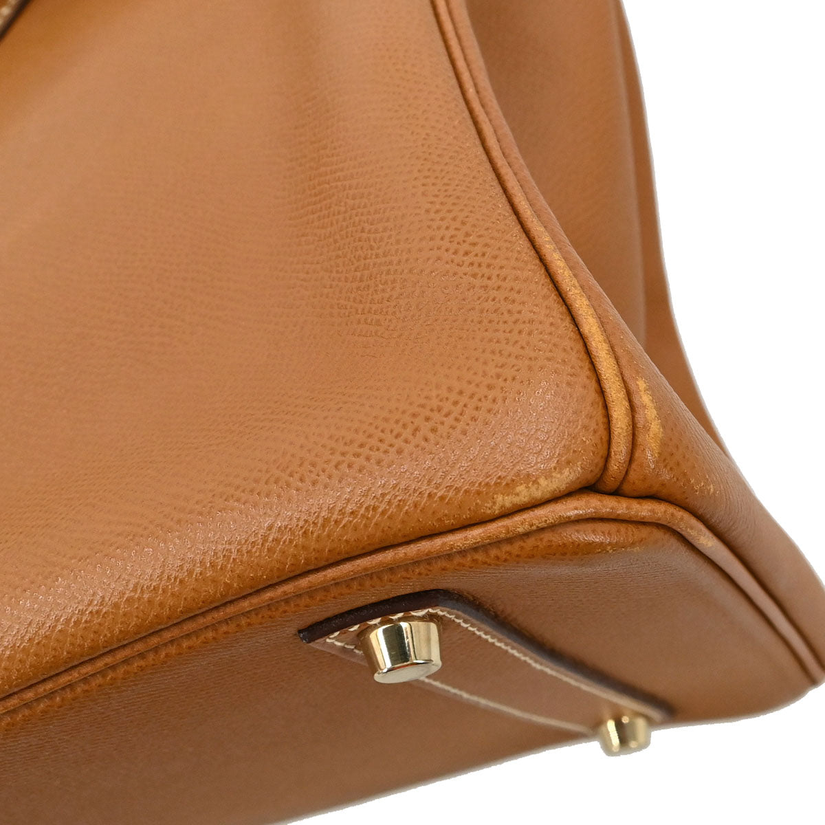 Hermes Gold Epsom Birkin 35 Handbag