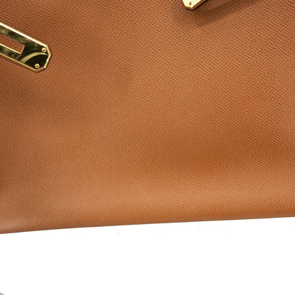 Hermes Gold Epsom Birkin 35 Handbag