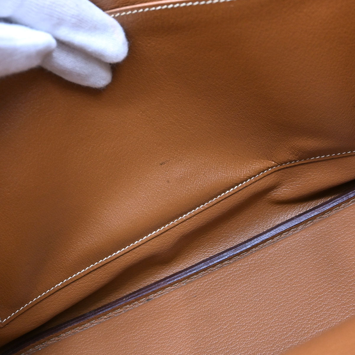 Hermes Gold Epsom Birkin 35 Handbag