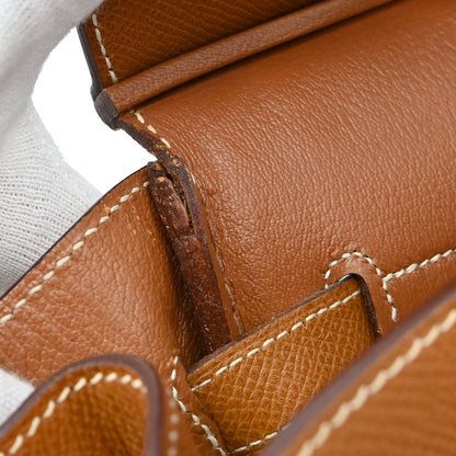 Hermes Gold Epsom Birkin 35 Handbag