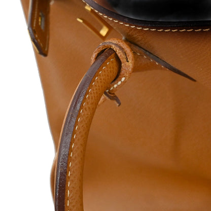 Hermes Gold Epsom Birkin 35 Handbag
