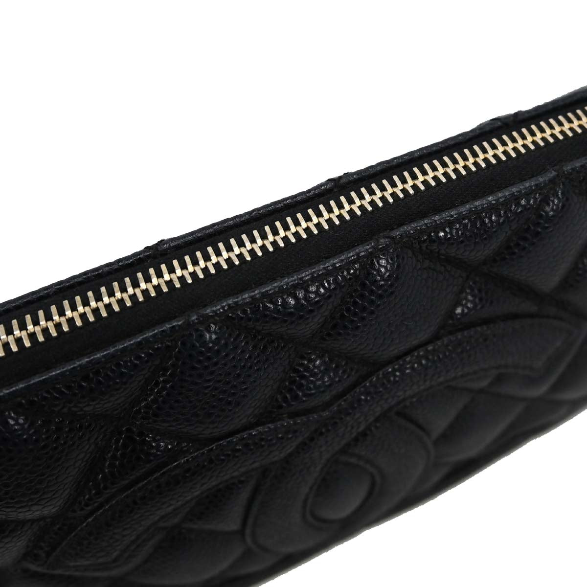 Chanel 2002-2003 Black Caviar Skin Handbag