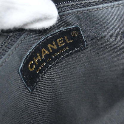 Chanel 2002-2003 Black Caviar Skin Handbag