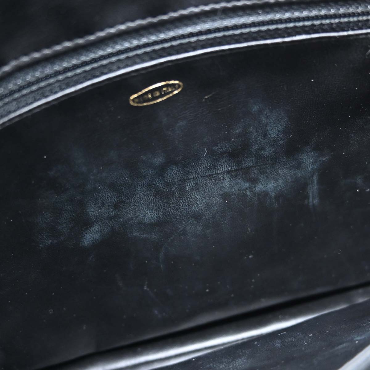 Chanel 1994-1996 Black Caviar Skin Shoulder Tote Bag